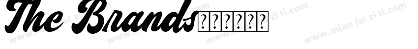 The Brands字体转换
